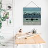 Aihesui Wood Sign Hanging Farmhouse Decoration Grandkids Spoiled Here Wall Art Plaque Use for Living Room Kitchen Batheroom Bedroom Office School 16x16inch view 4