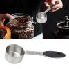 30ml Coffee Measuring Scoop, Large Capacity Stainless Steel Coffee Measuring Spoon and Scooper with Long Handles for Milk Powder Coffee Tea, for Home Bar Shop Kitchen view 4