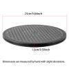 2 Pcs (10 Inch) Heavy Duty Rotating Swivel Stand - Lazy Susan with Steel Ball Bearings for Model Base/Rotating Plants/Crafts Stand Monitor/TV/Monitors/Potted Plants (360 Rotation) view 2