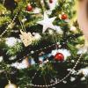 Wedding Decor Christmas Tree Beads Artificial Pearls Beads Garland Chain Bead Roll Beads Trim Garland for DIY Christmas Wedding Decoration Rose Gold Rhinestone Decor view 4