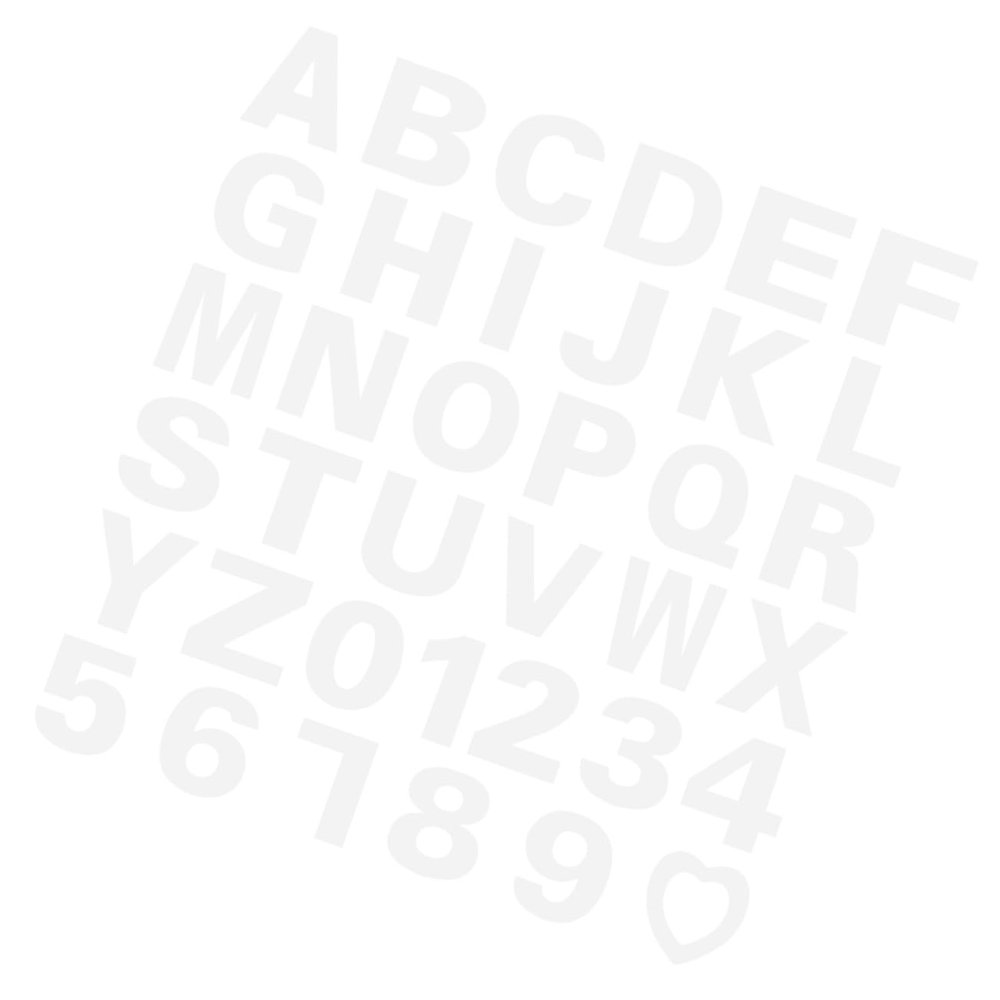 37pcs Cake Stencils for Number and Letter Designs for Birthdays Weddings and Anniversaries Easy to Clean Baking Tools Heart and Star Shapes Included