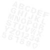 37pcs Cake Stencils for Number and Letter Designs for Birthdays Weddings and Anniversaries Easy to Clean Baking Tools Heart and Star Shapes Included view 1
