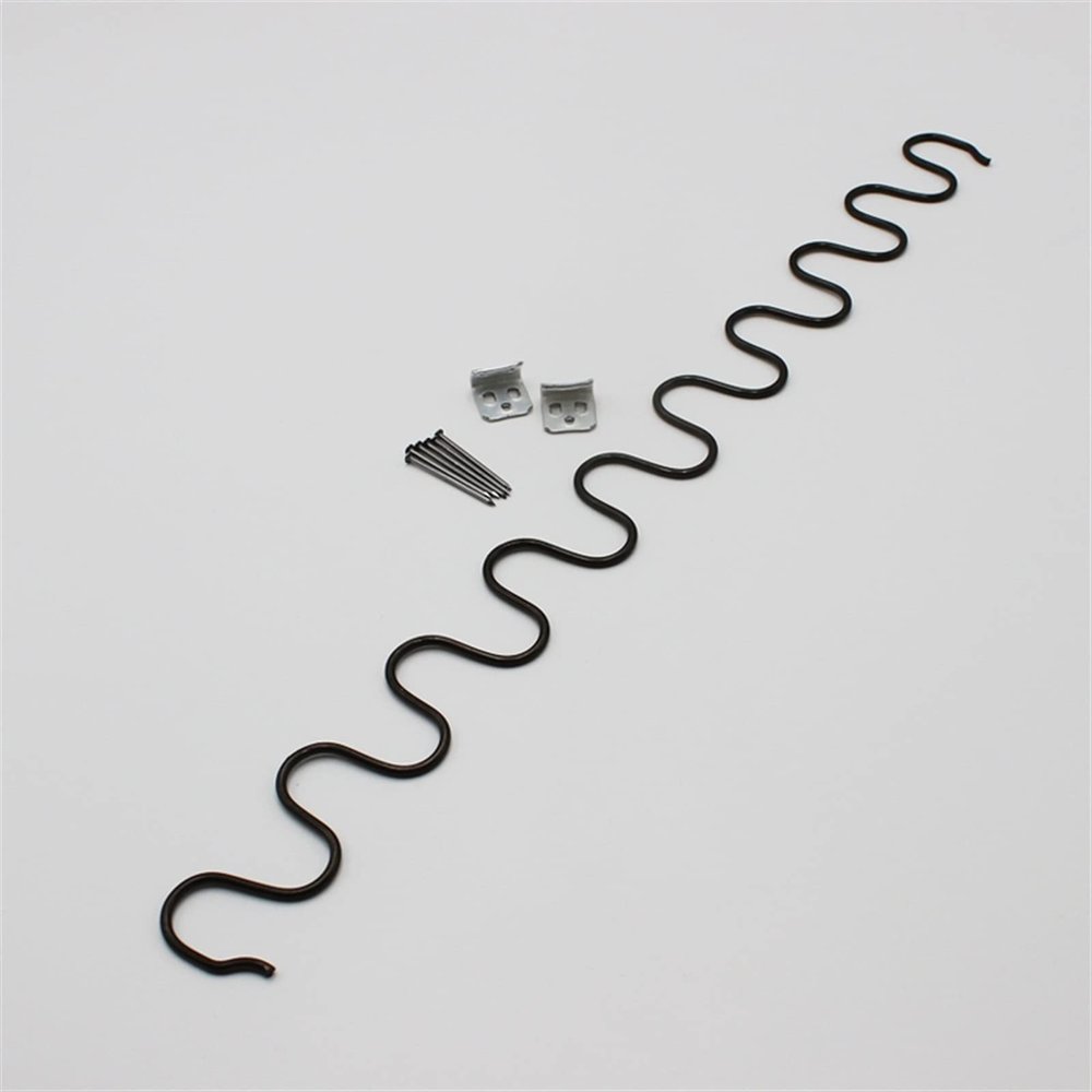 Bclla Zkenyao-Spring Sofa Spring with Clips Screws DIY Recliner Sofa Repair Kit 35cm-80cm Extra Long, More Durable (Length : 60cm 1pc)