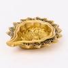 Indian Shelf 2 Piece Handmade Golden Brass Flower Bud Home Temple Mandir Decoration Oil Lamps Diya