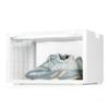 SupBro Led Collection Crate - Voice Control - Easy Access Storage Shoes box, Stackable Shoe Storage with clear plastic door for sneakers (11.2 x 14.9 x 8.8 inch (6pack), White) view 3