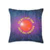 21 years old 21st birthday TRIP AROUND THE SUN legal age kid Throw Pillow view 1