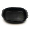 Square Roasting Pan 11 x 10.5 Inches hight 2.5 Inches with handle 13 Inches Black Clay Original Handicraft Protect your Health and Take Care the Planet Vegan Organic and Non Pollutant view 1
