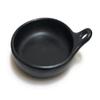 Chamba Saute Pan Diameter 9" Aprox 26 Onz and 100% Handmade Black Clay Original Made in Tolima Colombia Tradicional Pottery Protect your Health and Take Care the Planet Vegan Organic non Pollutant view 1