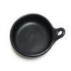 Chamba Saute Pan Diameter 9" Aprox 26 Onz and 100% Handmade Black Clay Original Made in Tolima Colombia Tradicional Pottery Protect your Health and Take Care the Planet Vegan Organic non Pollutant view 4