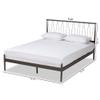 Baxton Studio Samir Beds (Platform), Black view 3