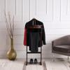 Proman Products Kingston III Valet Stand with Drawer, Contour Hanger, Trouser Bar, Tie & Belt Hooks and Shoe Rack - VL36260 view 3