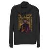 Marvel womens What If ? Strange Glyphs Women's Long Sleeve Cowl Neck Pullover T Shirt, Black, XX-Large US view 1