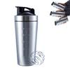 VALESKA Protein Shaker Bottle for Protein Mixes, 25oz(739ml) Stainless Steel Shaker Bottle,Dishwasher Safe, BPA Free, Leak Proof, Perfect for Indoor & Outdoor view 1