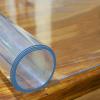 2mm Thick Clear Table Cover Cloth Protector - Rectangle Vinyl Plastic Tablecloth Desk Pad Non-Slip Desk Mat Tablepads - Birthday Party Table Covers(80120/90160/100120cm) view 1