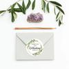 Thank You for Celebrating with Us Stickers, Greenery Thank You Party Favor Stickers, Baby Shower Favors, Wedding Favors, 2-inch Round Gift Label Stickers, 50-Pack view 4