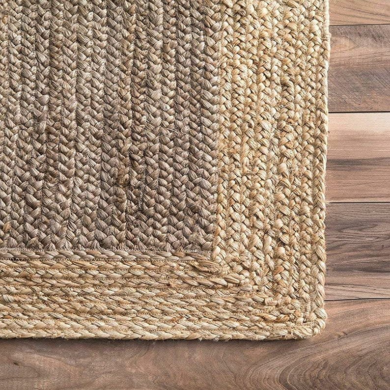 2x3,2x4,2x5,2x6,2.6x6,2.6x12 Braided Jute Runner Rug/Hallway/Entryway/Patio/Rugs/Outdoor Indoor
