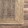 2x3,2x4,2x5,2x6,2.6x6,2.6x12 Braided Jute Runner Rug/Hallway/Entryway/Patio/Rugs/Outdoor Indoor view 1