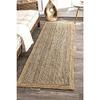 2x3,2x4,2x5,2x6,2.6x6,2.6x12 Braided Jute Runner Rug/Hallway/Entryway/Patio/Rugs/Outdoor Indoor view 2