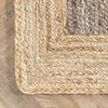 2x3,2x4,2x5,2x6,2.6x6,2.6x12 Braided Jute Runner Rug/Hallway/Entryway/Patio/Rugs/Outdoor Indoor view 4