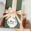 Love Is Sweet Stickers, Wedding Favor Stickers, Greenery Wedding Stickers, Bridal Shower Favors, Pack of 50, 2 Inch Circle Wedding Favor Gift Labels view 2