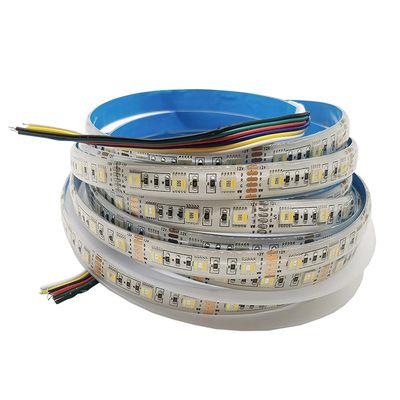 5M 5050 RGBCCT 5 in 1 Led Strip Lights 12V RGB WW CW Led Strips Lighting Led Strip RGBW 6pin 60leds/m Ribbon Lamps IP30/65/67 (Waterproof IP65, 24V)