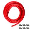MRbrew 15 Feet CO2 Tubing, PVC CO2 Hose With Hose Clamps I.D. 5/16 Gas Line for Kegerator co2 Dispenser Beer System Draft Beer Home Brewing & Multiple Setups view 1
