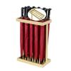 Umbrella Racks Modern Business Entrance Umbrella Stand, Anti-Rust Metal Wrought Iron Umbrella Storage Rack, Long/Short Umbrella Holder, with Drip Tray, Easy to Clean view 1