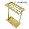 Umbrella Racks Modern Business Entrance Umbrella Stand, Anti-Rust Metal Wrought Iron Umbrella Storage Rack, Long/Short Umbrella Holder, with Drip Tray, Easy to Clean view 2