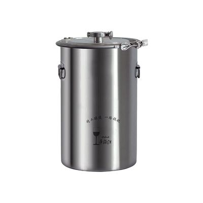 60L 316 stainless steel domestic small fermenter, wine storage tank, sealed tank, wine distillation and fermentation container (316 without tap)
