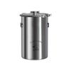 60L 316 stainless steel domestic small fermenter, wine storage tank, sealed tank, wine distillation and fermentation container (316 without tap) view 1