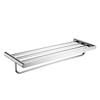 ZTBH Bathroom Hardware Sets Glass Shower Shelf, Toilet Paper Holder, Towel Bar, Toilet Brush Holder, Soap Dish, Towel Rack Bathroom Hardware Towel Set (Color : Towel Rack) view 1