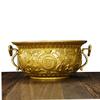 Zerodeko Feng Shui Bowl Wealth Money Bowl Brass Tibetan Buddhist Water Offering Bowls Copper Urli Bowl Ashtray Yoga Meditation Altar Divine Focus Ritual Vessel view 4