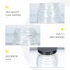 Cabilock 6pcs Glass Sauce and Salad Dressing Bottles Lids Creative Storage for Honey Jam and Sauces for Kitchen Organization and Travel view 4