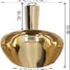 Ice Scooper,U Shaped Stainless Steel Sturdy Food Grade Ice Bucket Scoop for Home Hotel Restaurant(gold) view 3