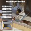 Cabinet Mounted Ironing Board, 31.5" x 11.6" x4.7"Compact Foldable Iron Board with Heat Resistant Cover,Push-Pull Portable Iron Board for Home Laundry Room Small Spaces Use view 2