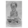 Annapurna Devi Idol in Pure 925 Silver / Goddess Annapoorna Idol in Silver Hindu Religion God Idol Sculpture Statue 1.25 Inch (20 GMS) view 1
