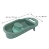 Cabilock 1pc Washboard Cleaning Bucket Wash Board Kids Tool Wash Cloths Mop Bucket with Wringer on Wheels Washing Laundry Board Washing Board Hand Washing Shirt Board Bra Manual Child Pp view 4
