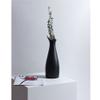 13in Modern Ceramic Tall Flower Chinese Vases for Living Dining Room Table Centerpieces Bedroom Office Hotel Home Decorative Big Vase for Decor Black view 3
