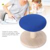 Tabletop Ironing Board, Small Portable Compact Design Rounded Wood Ironing Board Cover and Pad Stable Elastic Edge Sleeve Mini Ironing Board for Sewing, Craft Rooms, Household(Round ironing stool) view 3