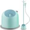 SMSOM Garment Steamer,Standing Steamer with Garment Hanger-Full Size Steamer,Heats in 35 Seconds with 1.4 Water Tank for 50Min Continuous Steaming-1500W,Green view 1