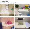 Foldable Bathtub Tray PVC Bathtub Insulation Board Bathroom Bathtub Cover, Let You Take a Bath Without Delaying Food and Audiovisual (Size : 165x75x0.7cm) view 4