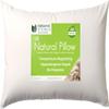 ORGANIC TEXTILES Natural Kapok Pillow with Organic Cotton Cover, (Travel Size), GOTS Certified, Adjustable Loft, Cooling and Breathable, Easy Care, Neck Support view 1