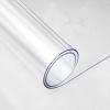 2mm Thick Clear Table Cover Cloth Rectangle Protector for Dining Glass Table,Non-Slip Waterproof Wipeable PVC Tablecloth Desk Mat,Office Desk Top Coffee End Table Protective Pad Sheet view 1