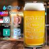Cuptify 66th Birthday Perfectly Aged 66 Years Old Established 1960 Vintage Etched 20 oz Beer Can Drinking Glasses For Men view 3