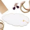 Beaupretty Leaf Jewelry Plate Elegant Ceramic Dumpling and Snack Dish for Display Home Decor and Jewelry Storage Design Trim view 3
