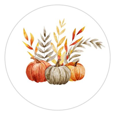 100 Pcs Halloween Stickers for Autumn Pumpkin Stickers Halloween decorations Stickers for Envelope Seals Candy Halloween Party Decorations