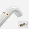 LUOFDCLDDD Safety Grab Bar Stainless Steel, Shower Balance Bar, Safety Support, Suitable for Bathroom and Toilet/White/48Cm view 4