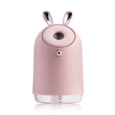 Mini humidifier,Cute humidifier 250ML Mute Portable USB Colorful Night Light Suitable for Bedroom Mother and Baby Office,USB Personal ultrasonic humidifier Automatically Shuts dow