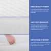 Dkelincs 8 Inch Twin Mattress Cooling Gel Memory Foam Mattress Medium Firm Feel Mattresses CertiPUR-US Certified Mattress Twin Size for Cool Sleep, White view 4