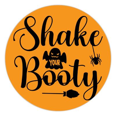 100 Pcs Halloween Stickers for Shake Your Booty Stickers Halloween decorations Stickers for Envelope Seals Candy Halloween Party Decorations